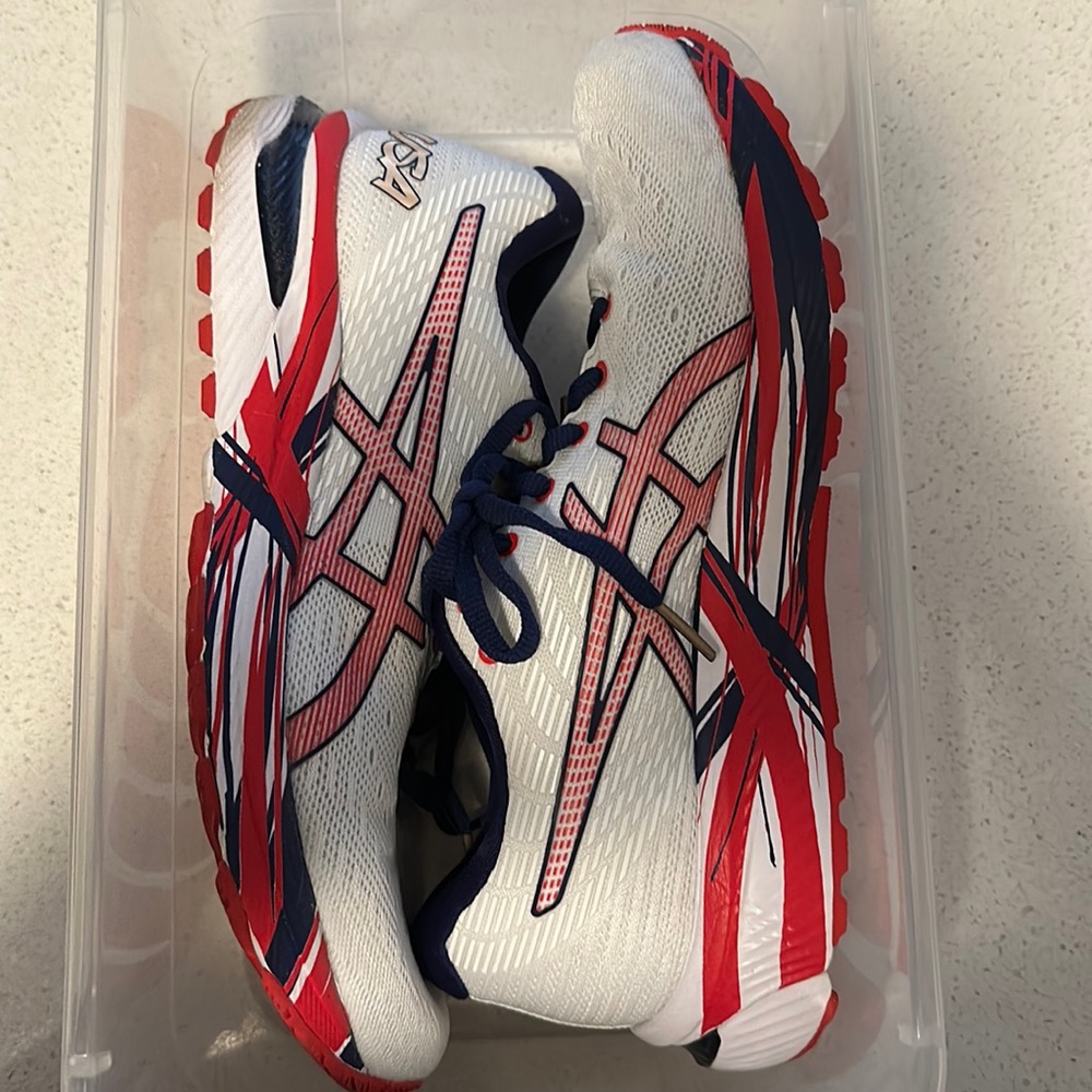 USA ASICS size 9, worn once